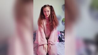 Dutch Dirtytalk, Striptease, Fucking Machine and Orgasm