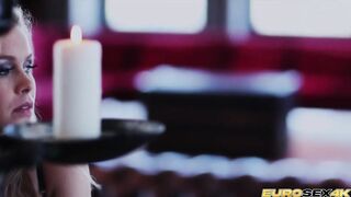 Blonde Babe Colette Melts Her Lover's Shaft