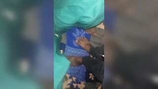 Husband didn't leave even though he was pregnant