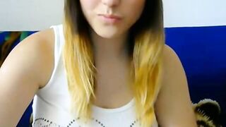 Big-Titted French Amateur on Webcam