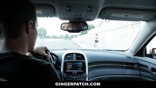 Innocent redhead babe Krystal Orchid enjoys amazing fuck