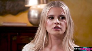 My busty stepdaughter wants my cock so bad