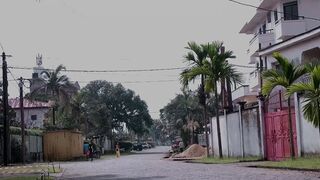 An African Couple on Fire