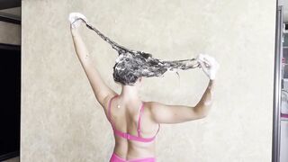 A Lot of Soapy Sperm on My Hair