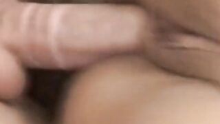 French Amateur Cuckold Surprise with a Facial