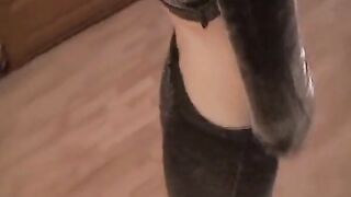 Arschfick-Creampie für einen deutschen Hungerhaken