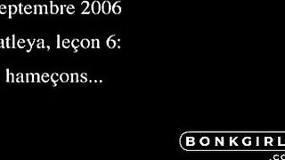 Mature Slave With Fishhooks in Her Breasts