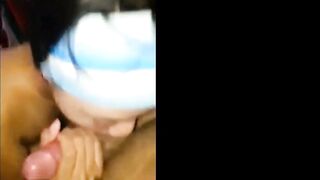 Malaysian Babe from Johor Sucks an Ice Cream Cone