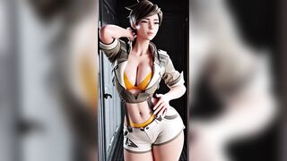 Tracer's Energetic Dance (BLACKPINK - JUMP) OW 3D Dance