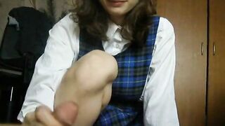 Homemade Blowjob by Amateur Brunette Girl