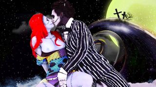 Sexy Joanna Angel in A nightmare before Christmas XXX parody