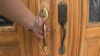 Sexy Ebony Big Tits Gets Her Pussy Smashed by Big White Cock