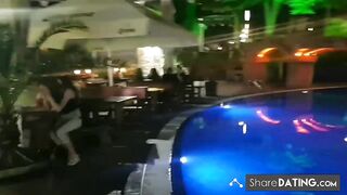 Stepbrother Hotel Sex: Anal Creampie with Big-Titted MILF