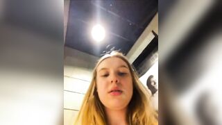 Full Naked Girl Masturbate in Public