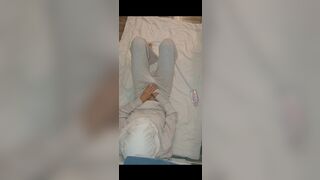 Algerian woman caresses herself when her husband is not around