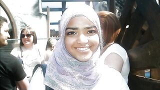 Turkish-Arab-Asian Amateurs in Hijab Mix Photo