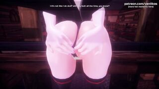 Monster Girl Island | Petite hentai teen gets horny and let's you fuck her tight little ass. Hot POV anal sex | Part 2