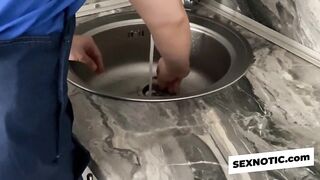 The Plumber Fixed My Pipe With His Special Tool