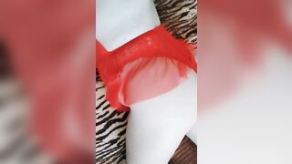 TURKISH MATURE WOMAN PLAYING TOY