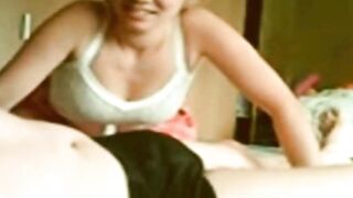 Mature Girl Sucks and Swallows