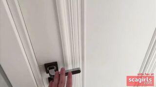 Blonde Babe With Big Tits Gets Fucked Hard In The Bathroom