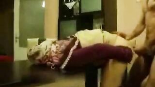 Arab Threesome on Table