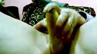 Arab Girl's Banana Webcam Show