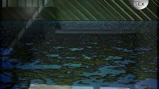 German teen fingers her wet pussy