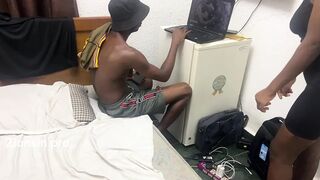 A Bitch Around Is a Distraction but Man Needs Fuck