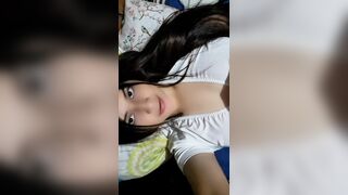 LATINA SENDS A VIDEO TO HER HOT TEACHER