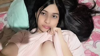 My stepfather masturbates with me