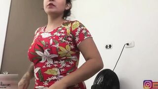 Stepson Fucks His Beautiful Stepmom's Pussy in the Bedroom