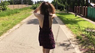 He Brought Me Into the Forest to Jerk off and Cum on My Hair