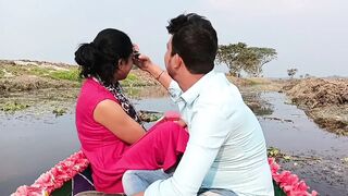 New couple sex on the boat