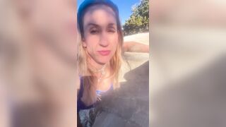 Zoey Portland fucks outdoor