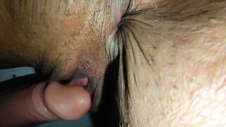 I grabbed my stepsister's enormous dildo and hid in the bathroom to shove it into my hot pussy.