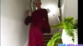 Big-titted dansk blondine Tina's stramme fisse kneppet hårdt