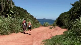 Love triangle with Chloe Delaure a slut who has her pussy