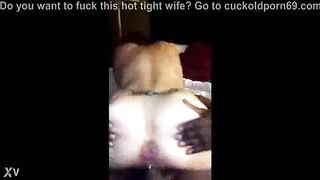 Wife gets her pussy pounded by her boyfriend