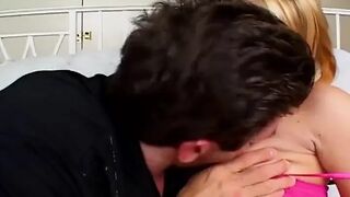 Pornstar Blonde Slut Eats Cum After Hot Backdoor Fuck