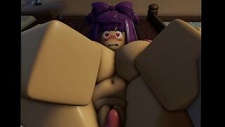 Step-Bro Sneaks Into Step-Sis's Room And Fills Her Up (ROBLOX)