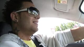 Hot slut with epic boobs takes a nice solid cock