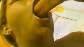 Sucking All The Man Juice Out - Asian Amateur Blowjob