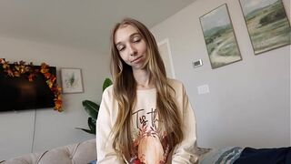 Little Step Sis Shows She's Thankful - Breezy Bri