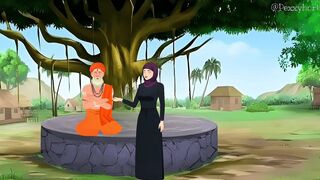 New Desi Pandit And Hijabi Ladki Sexy Video