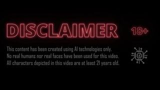 Pale Blonde Stepsister Blowjob and Doggystyle Fuck Wet Pussy Asmr! Ai