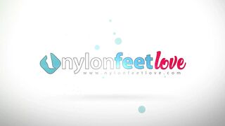 Hottie in Leopard-printed Shirt Hunts for Prey to Make Him Worship Her Sweaty Feet