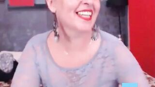 Russian MILF Shows Her Sexy Soles on Webcam