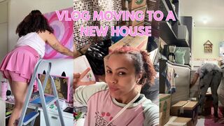 Vlog Moving to a New House Unpacking Accidental Farts