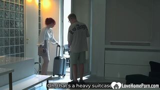 Watching my stepmom before fucking her